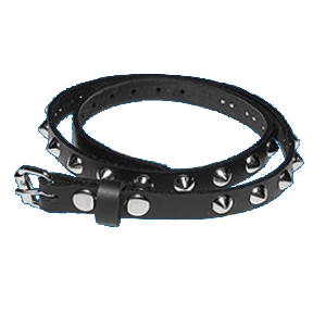 1-Row Cone Checkered Belt