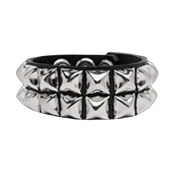 2-Row Pyramid Wristband