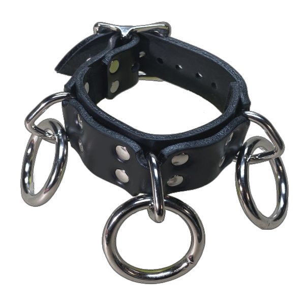 Bondage Bracelet w/Triple O-Rings