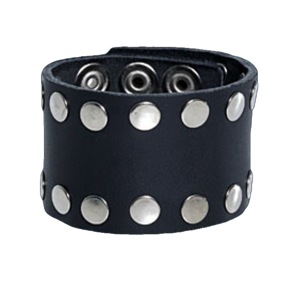 3-Row Rivet Wristband