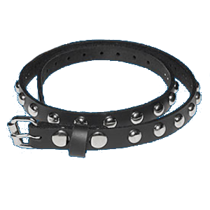 1-Row Dot Checkered Belt