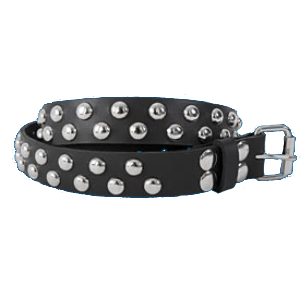 2-Row Dot Checkered Belt